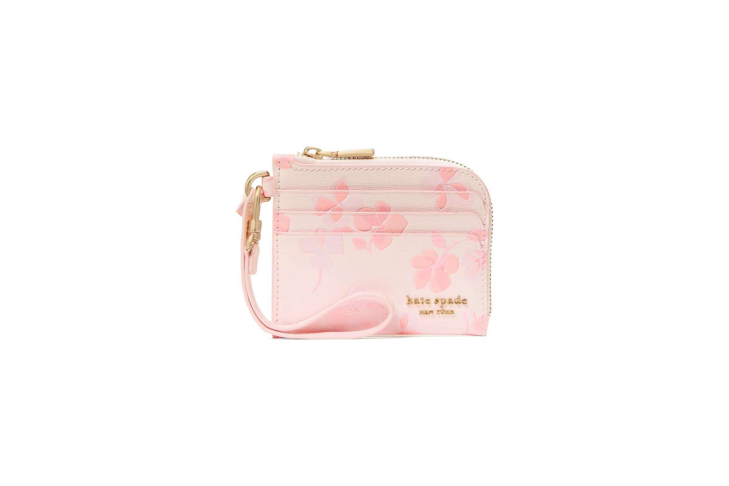 Кошелек Kate Spade New York Devin Spring Pansies Card Case Wristlet 20090₽