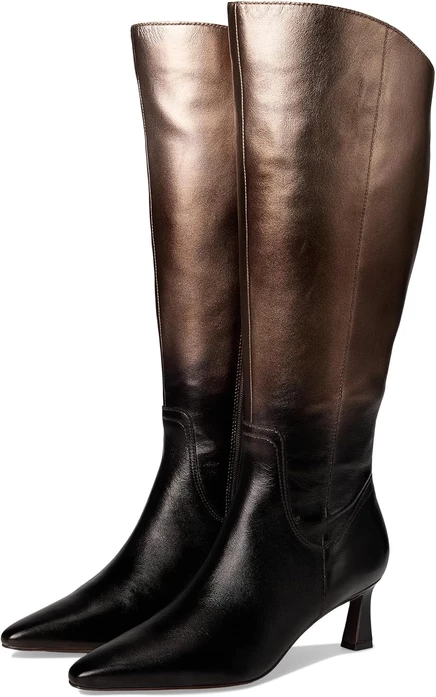 Женские сапоги Naturalizer Deesha Wide Calf до колена, металлические