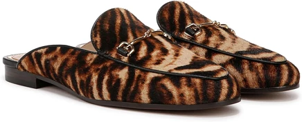 Женские лоферы Sam Edelman Linnie из кожи, коричневый мульти