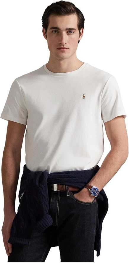 Футболка Polo Ralph Lauren Custom Slim Fit Soft Cotton T-Shirt