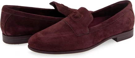 Женские лоферы Aerosoles Wiera замшевые, темно-баклажановые