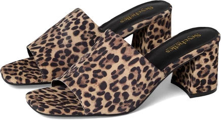 Женские мюли Seychelles Adapt Suede Mule, леопардовые