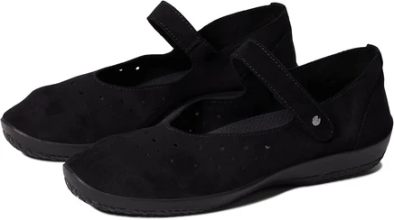 Женские балетки Arcopedico Sisley веганские, черные