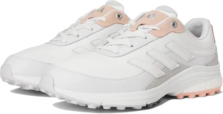 Женские кроссовки adidas Golf Zoysia Spikeless Golf Shoes dash grey/crystal white/powder coral