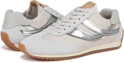 Женские кроссовки Vince Oasis Runner, молочно-белые/серебристые