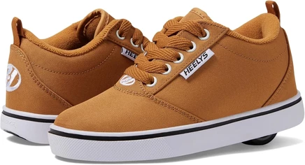 Детские кеды Heelys Pro 20 с колесом, бежево-бело-черные