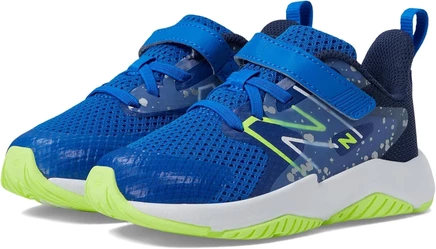 Кроссовки для мальчиков New Balance Rave Run v2 с липучкой, темно-синий/бирюзовый
