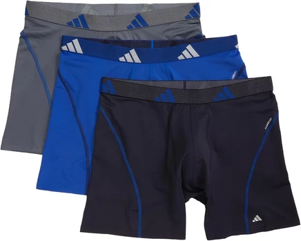трусы-боксеры adidas Performance Mesh из 3-х комплектов team royal blue/legend ink blue/onix grey