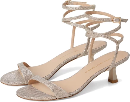 Stuart Weitzman Nudist Wrap 50 poudre