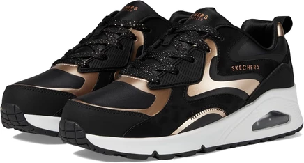 Детские кроссовки Skechers Uno Gen1, черно-розовое золото
