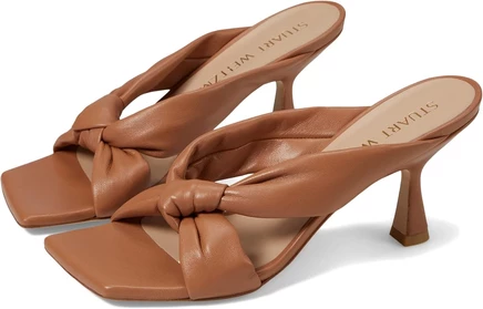 Stuart Weitzman Playa 75 Knot Sandal tan