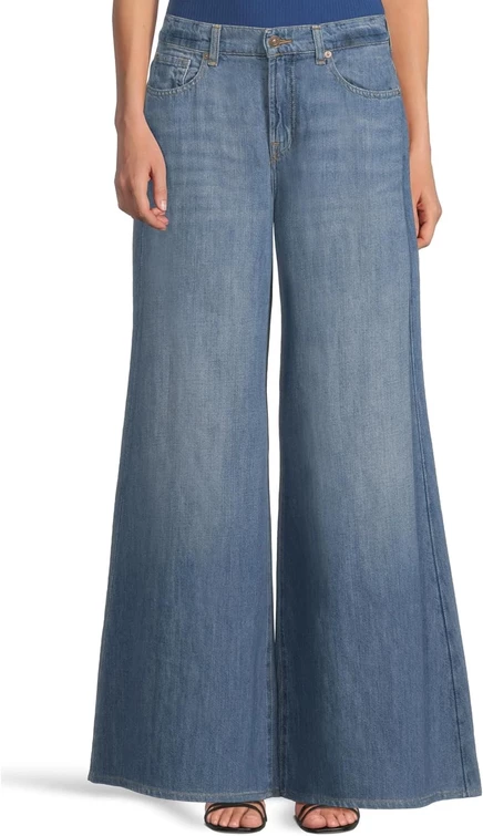 Джинсы 7 For All Mankind Willow Wide Crop