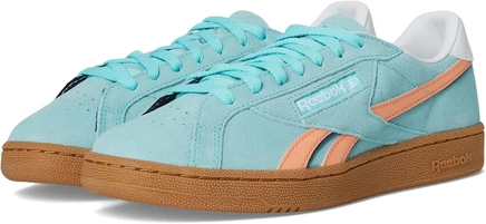 Reebok Lifestyle Club C площадками в Великобритании ai aqua/sunkissed orange/gum