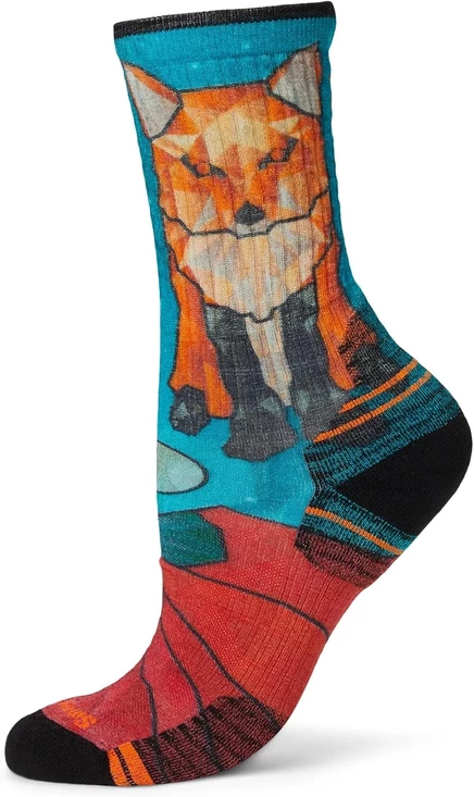 Носки Smartwool Hike Targeted Cushion Geo Fox Print Crew Socks