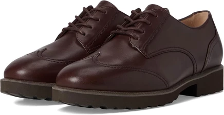Женские оксфорды Cole Haan Geneen из кожи, цвет madeira