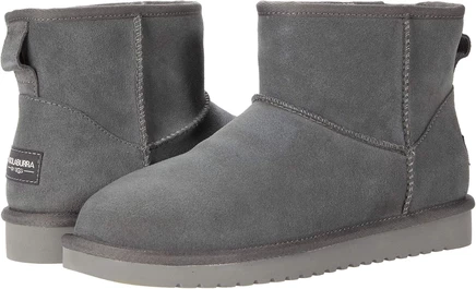 Женские ботильоны Koolaburra by UGG Koola Mini II замшевые с мехом, серо-бежевые
