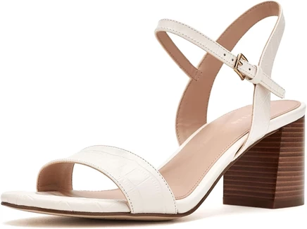Женские босоножки Cole Haan Josie, каблук 65 мм, бежевые