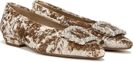 Женские балетки Sam Edelman Janinaluster замшевые, просекко