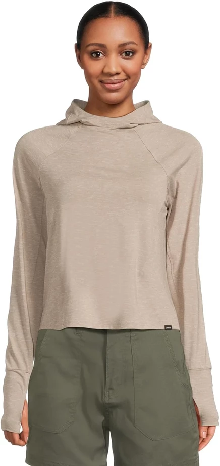 Комната с капюшоном Prana Sol Searcher Sun Hoodie shroom