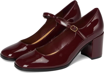 Женские лаковые туфли Nine West Maryj, темно-красные