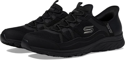 Кроссовки Skechers Gratis Sport Slip-Ins без шнуров, черные