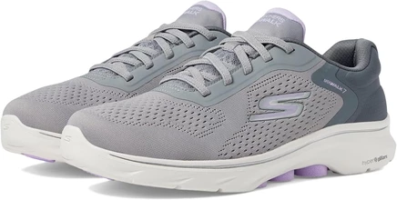SKECHERS Performance Go Walk 7 - Космические волны, серый/лавандовый