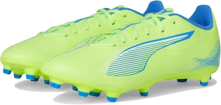 Мужские футбольные бутсы Puma Ultra 5 Play, зелёно-бело-голубые