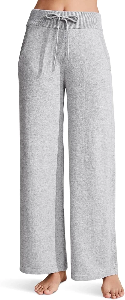Брюки-свитер из переработанного материала Eberjey heather grey