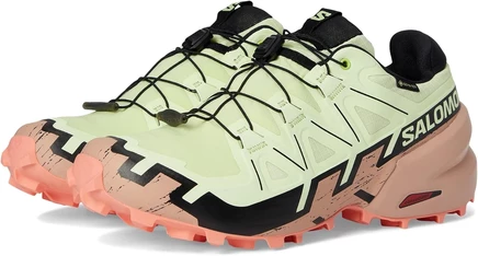 Женские кроссовки Salomon Speedcross 6 GTX lime cream/mahogany rose/black