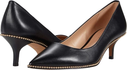 Женские туфли-лодочки Coach Jackie Pump кожаные, черные