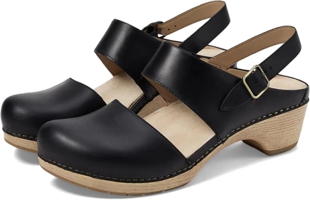 Dansko Lucia black oiled pull up