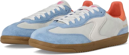 Кроссовки Skechers Hotshot кожаные, голубые/разноцветные