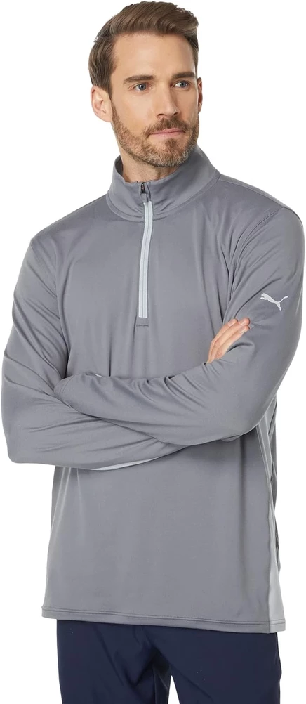 Мужской свитшот Puma Golf Gamer с молнией 1/4, quiet shade