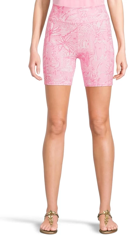 Женские велошорты Lilly Pulitzer Weekender, розовые