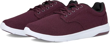 Мужские кроссовки TravisMathew The Daily 2.0 Knit, меланж бордовые