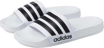 Унисекс шлепанцы Adidas Adilette Shower, белые/черные/белые