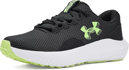 Женские кроссовки Under Armour Surge 4, черно-зеленые
