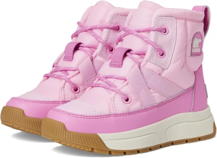 SOREL Kids Whitney III Mid Waterproof (для больших детей) розовый клеш/орхидея