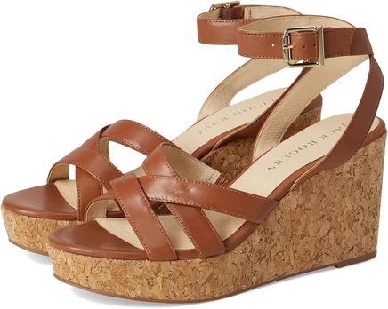 Jack Rogers Pippa Wedge cognac