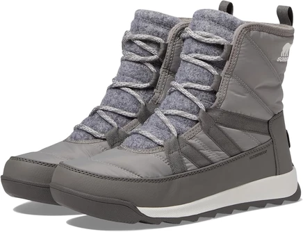 SOREL Whitney™ Кружево II Plus водонепроницаемое хромово-серое/карьерное