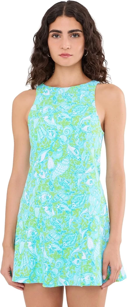 Женское платье Lilly Pulitzer Westley Active, голубое