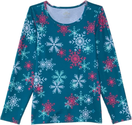 Детская футболка Hot Chillys Kids Originals, aerial snowflake