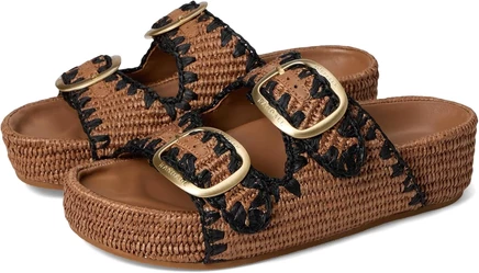 Женские сандалии Loeffler Randall Theo, коричневые/черные