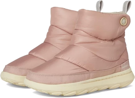 Зимние ботинки Merrell Hut Moc 2 Quilted, розовые