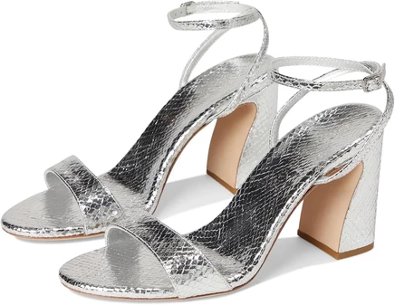 Женские босоножки Loeffler Randall Malia, серебристые