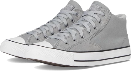 Кроссовки converse chuck taylor malden mid, серо-белые