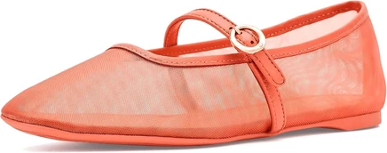 Женские балетки Kate Spade Halo Mary Jane, персиковые