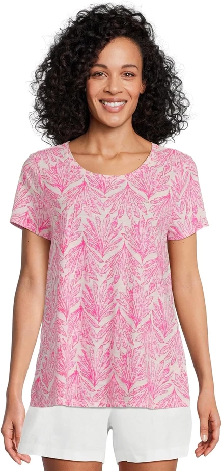 Женский топ Lilly Pulitzer Etta Scoop Neck, розовый