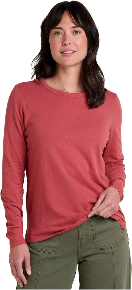 Женская футболка Toad&Co Primo Long Sleeve Crew