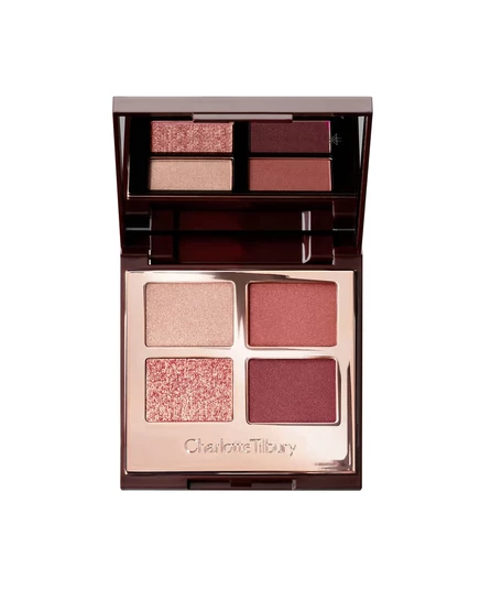 Палетка теней Charlotte Tilbury Luxury Palette «Walk of No Shame», розовая